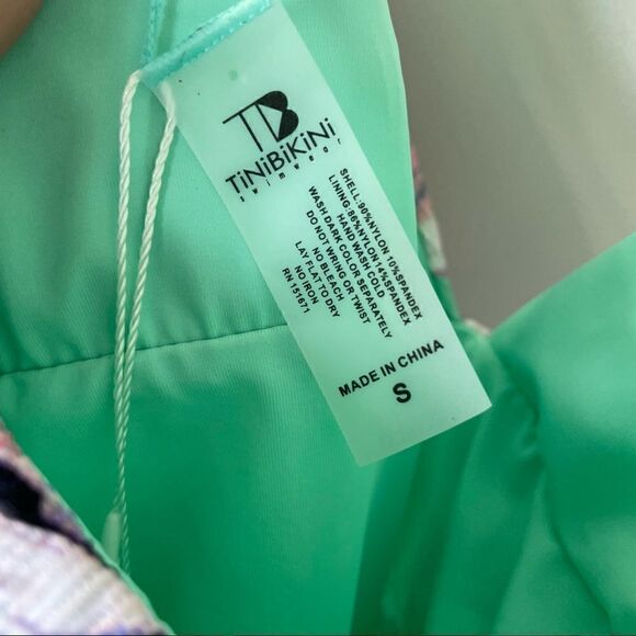 TiniBikini Swimwear One Piece Floral Swimsuit - Picture 5 of 5